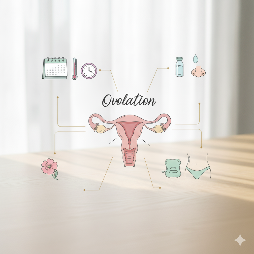 اعراض التبويض بعد الدورة